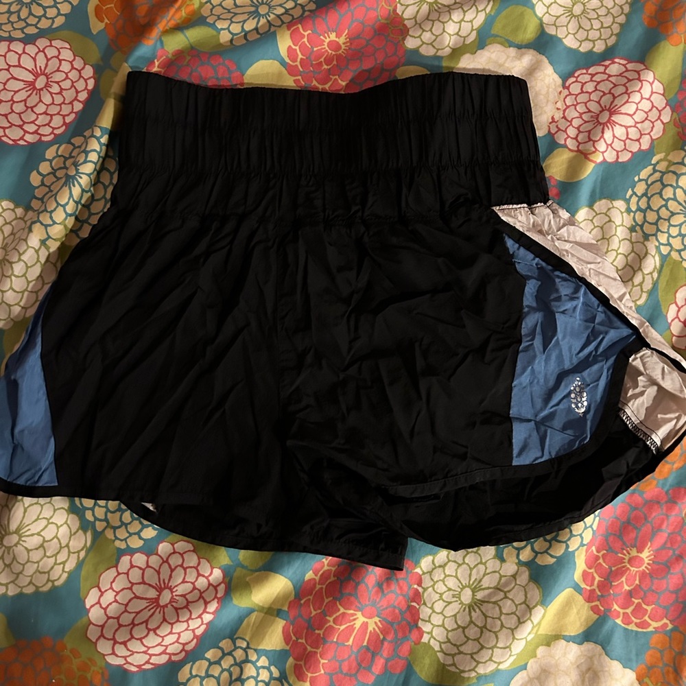 Free people color blocked athletic shorts
